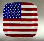 American Flag Plate